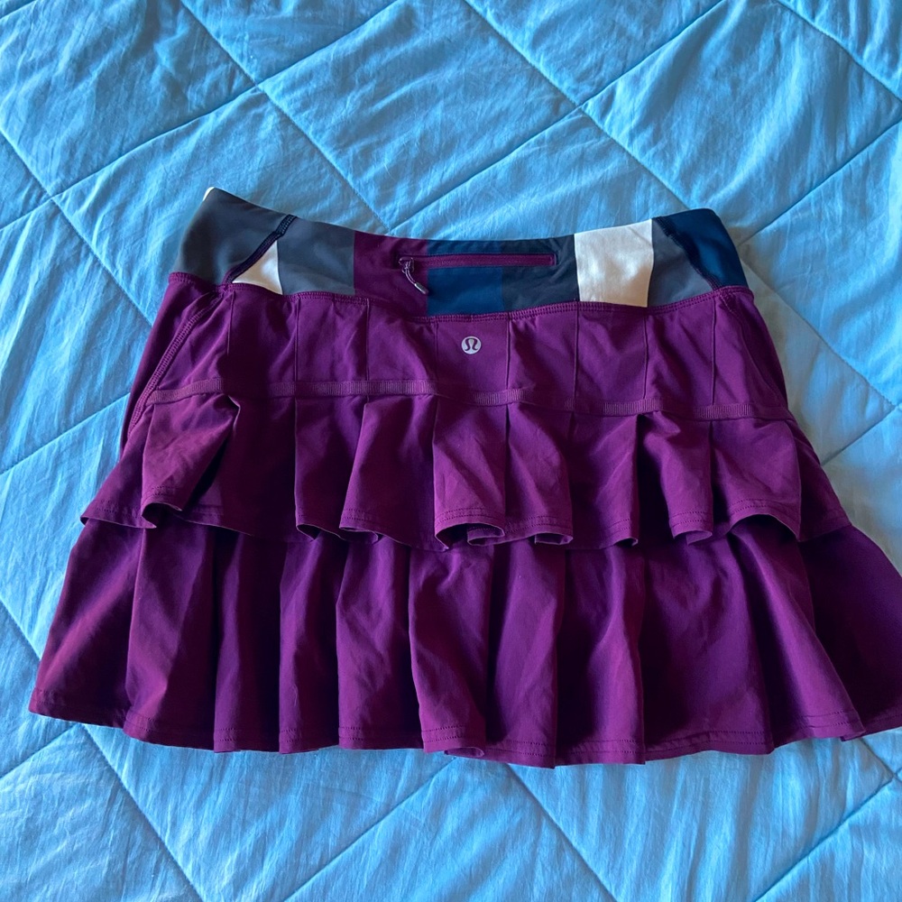 Lululemon athletic tennis skort
